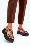 Sandały Model Karonia 5227 Brown Zamsz - Step in style