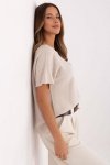 Sweter Damski Model MO-SW-0702.36 Beige - Italy Moda