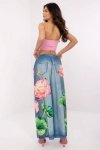 Spodnie Damskie Model DHJ-SP-19183-7.66 Blue - Italy Moda