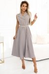 Sukienka Model 596-2 Grey Beige - Numoco