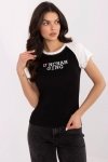T-shirt Damski Model NM-TS-V7939.50 Black/White - NM