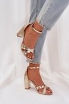 Sandały Model Lanaria M525 Gold - Step in style
