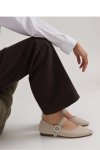 Damskie Baleriny ELIORA ? BEIGE - Inello