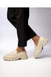 Damskie Mokasyny VIA GIULIA BEIGE - Inello