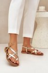 Sandały Model Zazoo 40429 Gold - Step in style