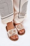 Sandał Klapki Model Nellodra M578 Beige - Step in style