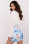 Spodnie Spódnicospodenki Model DHJ-SD-A8933.12 White/Blue - Italy Moda