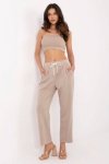 Spodnie Dresowe Model DHJ-SP-20523.66P Beige - Italy Moda