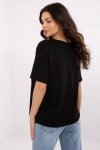 Tshirt Damski Model MI-TS-M3221.40P Black - Italy Moda