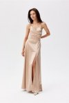 Sukienka Model Serena BEZ SUK0521 Beige - Roco Fashion
