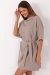 Sukienka Model MO-SK-A2357.73 Dark Beige - Italy Moda