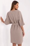 Sukienka Model MO-SK-A2357.73 Dark Beige - Italy Moda