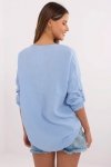 Koszula Damska Model DHJ-KS-25108.60P Light Blue - Italy Moda