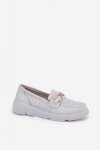 Mokasyny Model Vinceza 88007 Light Grey - Step in style