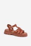 Sandały Model Nendales 5203 Camel - Step in style