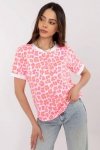 Bluzka Model MI-BZ-M6313.94 Fluo Pink - Italy Moda