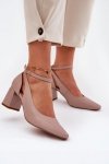 Czółenka Model Maciejka K6816-04 Beige - Step in style