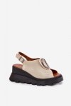 Sandały Model Artiker 56C0111 Beige - Step in style