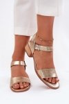 Sandały Model Maciejka N6802-25 Gold - Step in style