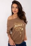 Bluzka Model CLM-BZ-1700.88 Light Brown - Factory Price