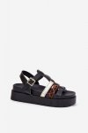 Sandały Model Gallari FH-060 Black - Step in style