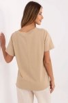 T-shirt Damski Model CLM-TS-1017.03 Camel - Factory Price