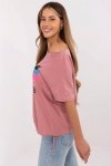 Tshirt Damski Model CLM-TS-1019.79 Dark Pink - Factory Price