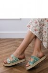 Sandał Klapki Model Induri X5-382 Green - PRIMO
