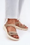 Sandały Model Maroriella 25SD98-8765 Beige - Step in style
