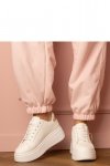 Buty Sportowe Model Lerisol 8919 White/Gold - PRIMO