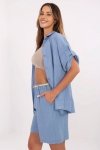 Szorty Damskie Model MI-SN-6620.72P Blue - Italy Moda