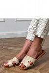 Sandał Klapki Model Sarini DM461 Beige - PRIMO