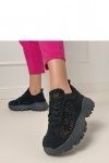Buty Sportowe Model Brokes SF-69 Black - PRIMO