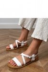 Sandały Model Kallis 218-6 White - PRIMO