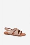 Sandały Model Zanira LX9616 Beige - Step in style