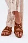 Sandały Model Zanira LX9616 Camel - Step in style