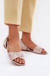 Sandały Model Maciejka 04614-22 Beige - Step in style