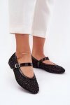 Baleriny Model Avirae JH387P Black - Step in style