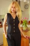 Kamizelka Model Fliss Black  - Mirale