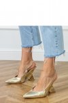 Czółenka Model Kokkes E30072 Gold - PRIMO