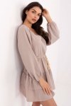 Sukienka Model MI-SK-A5079.27 Dark Beige - Italy Moda