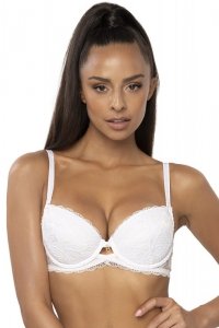 Biustonosz push up  Biustonosz Push-up Model 0203/11 Lindsay White - Mat