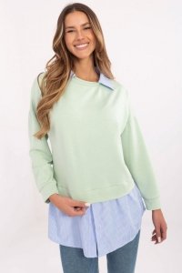 Bluzka Model MI-BZ-M3446.75 Pistacja - Italy Moda