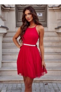 Sukienka Model Cristal 02063. Red - With You