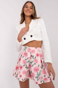 Spodnie Szorty Damskie Model MI-SN-2718041-2.64 Light Pink - Italy Moda