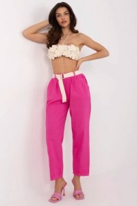 Spodnie Damski Model DHJ-SP-20506.79 Fuksja - Italy Moda