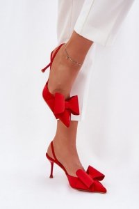 Szpilki Model Eklevia UC-158 Red - Step in style