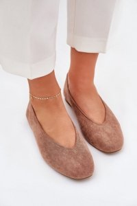 Baleriny Model Osallin QQ-202 Khaki - Step in style