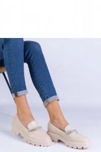 Mokasyny Model Talentino B2727-BI Beige - PRIMO