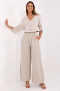 Spodnie Damskie Model MI-SP-2563.84 Beige - Italy Moda